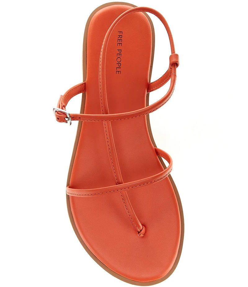 Free People Corsica Leather Strappy Sandals