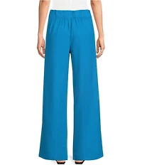 Free People Days End Linen Pull On Pants