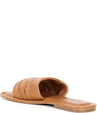 Free People Evelyn Leather Banded Slide Sandals