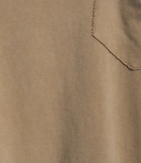 Free People Fade Into You Scoop Neck Long Sleeve Front Pocket Tee Shirt