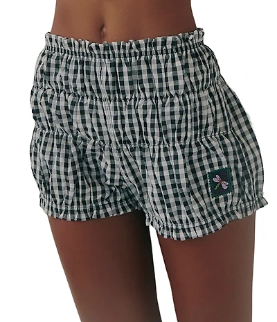 Free People Favorite Find Woven Gingham Bloomer