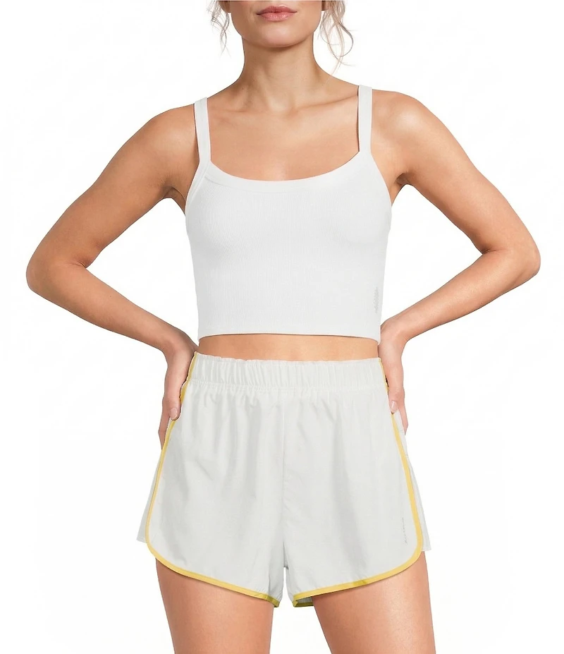 Free People FP Movement All Clear Solid Scoop Neckline Sleeveless Cami