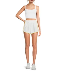 Free People FP Movement All Clear Solid Scoop Neckline Sleeveless Cami