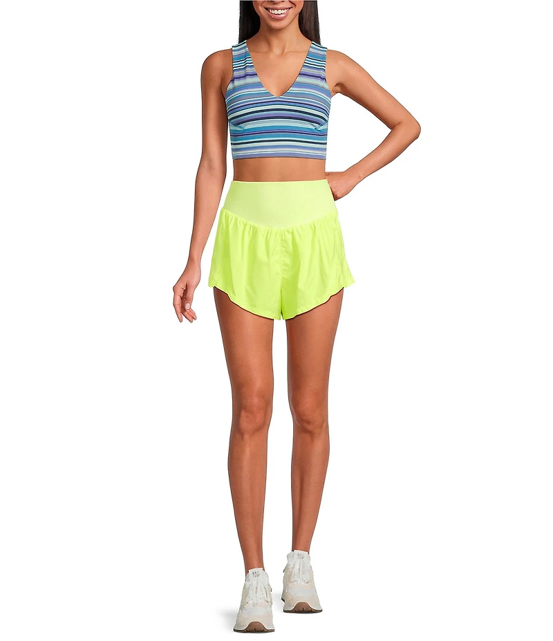 Free People FP Movement Carpe Diem High Waist Shorts