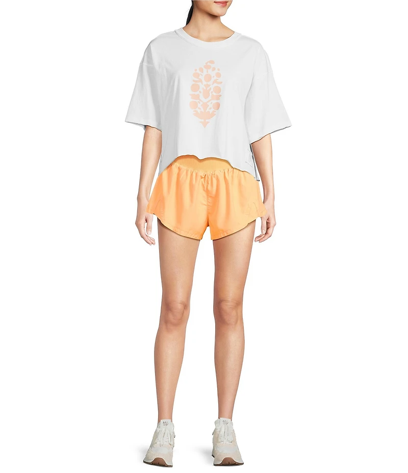 Free People FP Movement Carpe Diem High Waist Shorts