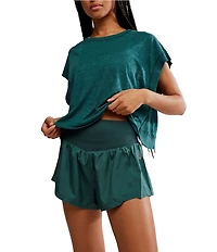 Free People FP Movement Carpe Diem High Waist Shorts