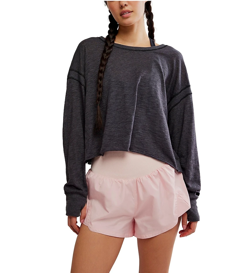 Free People FP Movement Carpe Diem High Waist Shorts