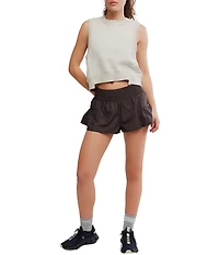 Free People FP Movement Get Your Flirt On High Rise Shorts