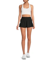 Free People FP Movement Get Your Flirt On High Rise Shorts