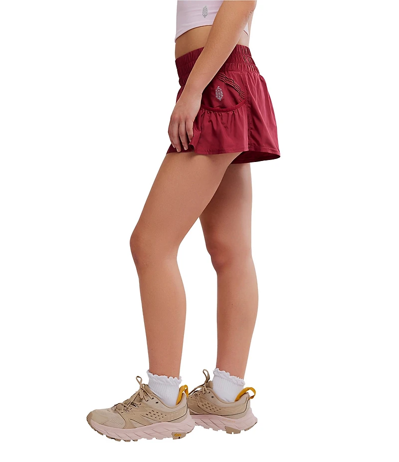 Free People FP Movement Get Your Flirt On High Rise Shorts