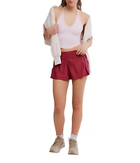 Free People FP Movement Get Your Flirt On High Rise Shorts