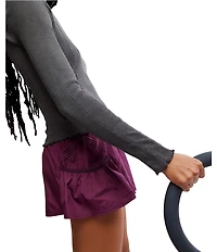 Free People FP Movement Get Your Flirt On High Rise Shorts