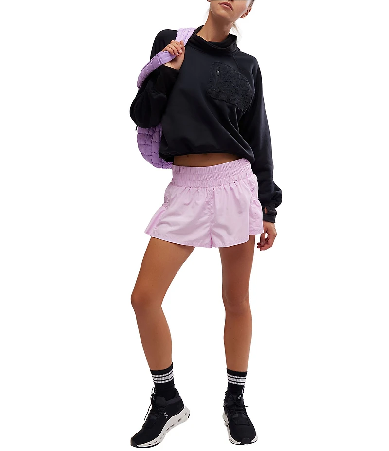 Free People FP Movement Get Your Flirt On High Rise Shorts