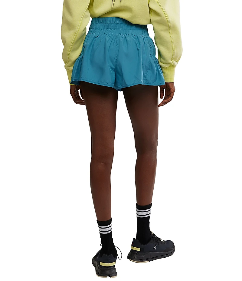 Free People FP Movement Get Your Flirt On High Rise Shorts