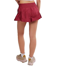Free People FP Movement Get Your Flirt On High Rise Shorts