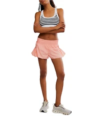 Free People FP Movement Get Your Flirt On High Rise Shorts