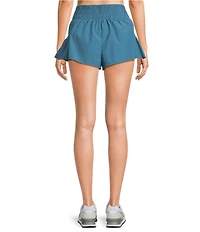 Free People FP Movement Get Your Flirt On High Rise Shorts
