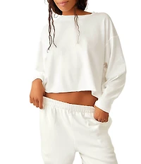Free People FP Movement Inspire Layer Cropped Long Sleeve Shirt