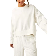 Free People FP Movement Intercept Cropped Pullover