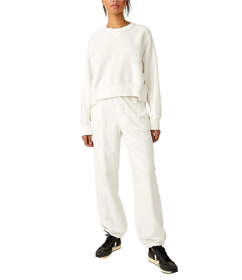 Free People FP Movement Intercept Cropped Pullover