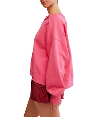 Free People FP Movement Intercept Cropped Pullover