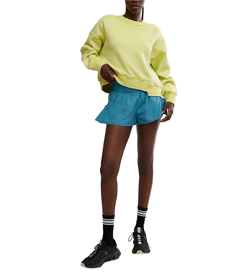 Free People FP Movement Intercept Cropped Pullover
