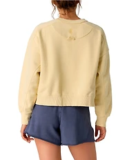 Free People FP Movement Intercept Cropped Pullover