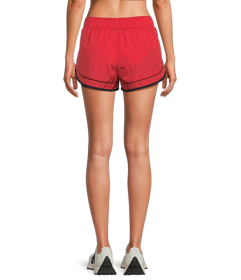 Free People FP Movement Varsity Blues Shorts