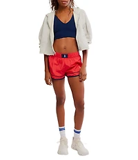 Free People FP Movement Varsity Blues Shorts