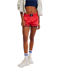 Free People FP Movement Varsity Blues Shorts
