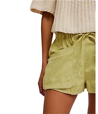 Free People Good Fortune High-Rise Shorts