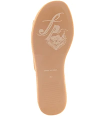 Free People Harbor Suede Platform Slide Sandals