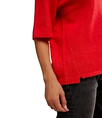 Free People Margot Crewneck Short Sleeve Sweater Top