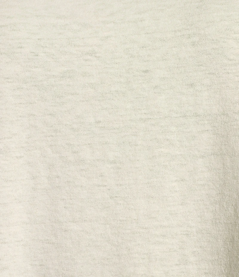 Free People Nina Crew Neck Long Sleeve Tee