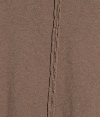 Free People Nina Short Sleeve Raw Edge Crew Neck Boxy Tee Shirt