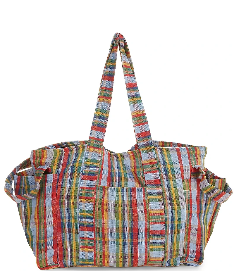 Free People Oksana Multi Print Tote Bag