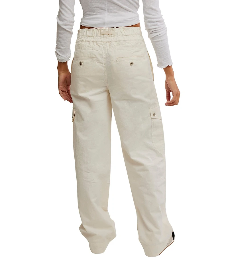 Free People Park Ave High Rise Cargo Pants