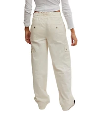 Free People Park Ave High Rise Cargo Pants