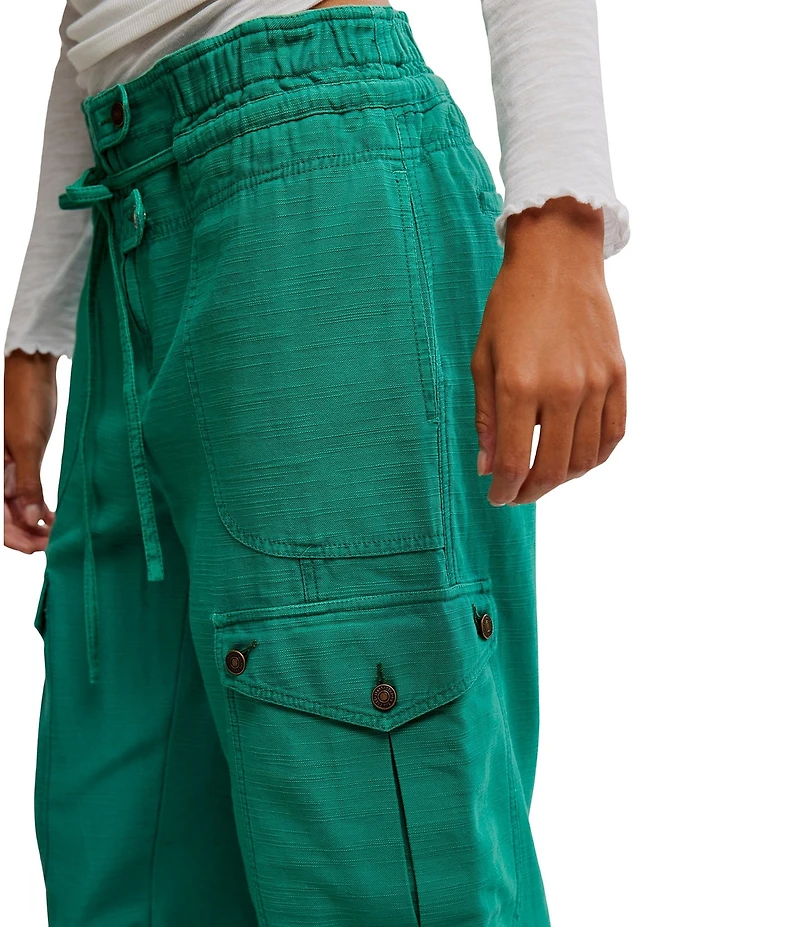 Free People Park Ave High Rise Cargo Pants