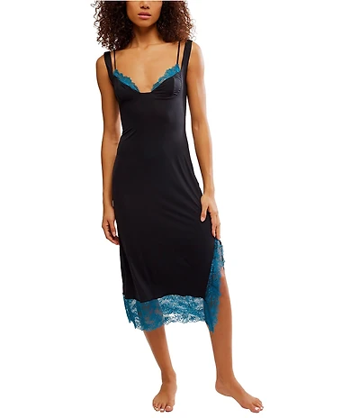 Free People Party Crasher Midi Slip