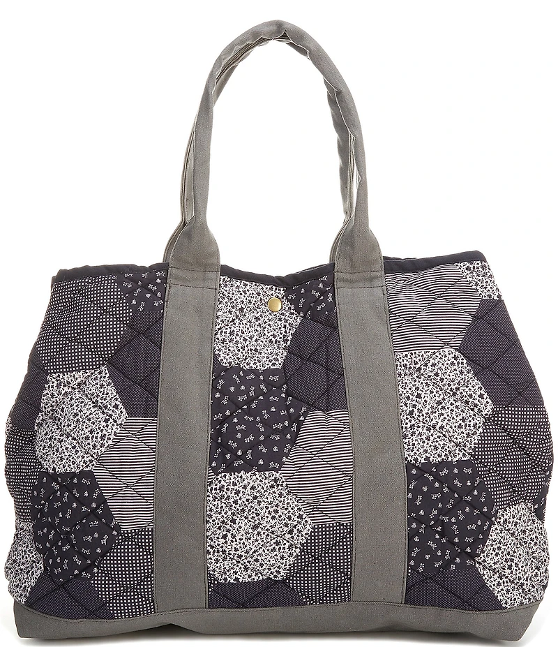 Free People Pippa Patchwork Cotton Tote Bag