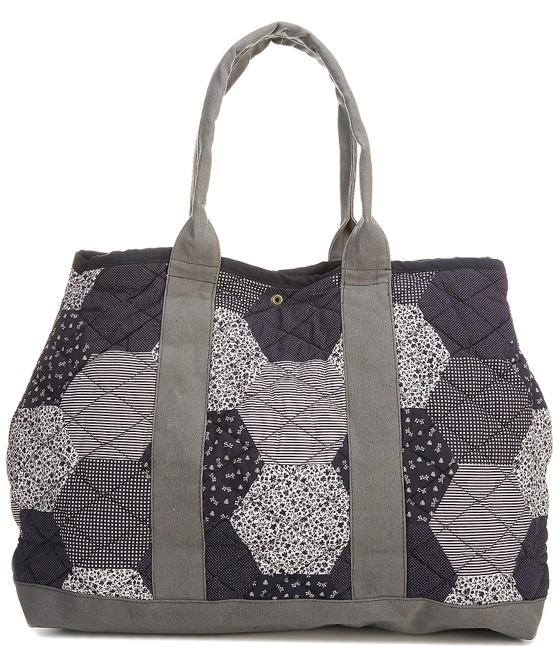 Free People Pippa Patchwork Cotton Tote Bag