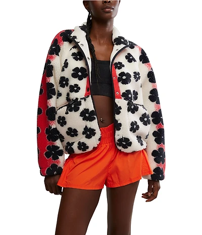 FP Movement Rocky Ridge Floral Printed Long Sleeve Jacket