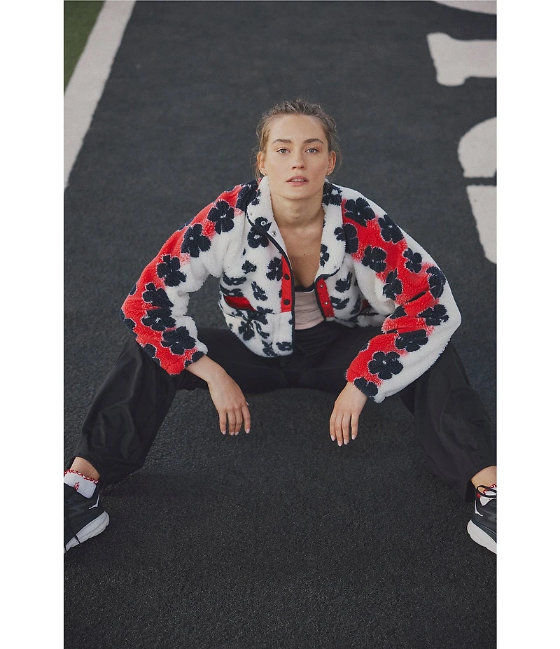 FP Movement Rocky Ridge Floral Printed Long Sleeve Jacket