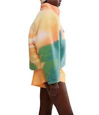 FP Movement Rocky Ridge Printed Funnel Collar Long Sleeve Pullover