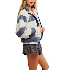 FP Movement Rocky Ridge Stripe Printed Long Sleeve Jacket