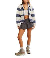 FP Movement Rocky Ridge Stripe Printed Long Sleeve Jacket