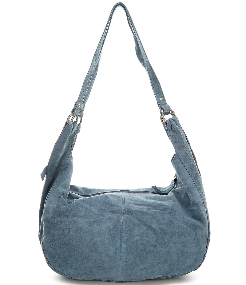 Free People Roma Suede Hobo Shoulder Bag