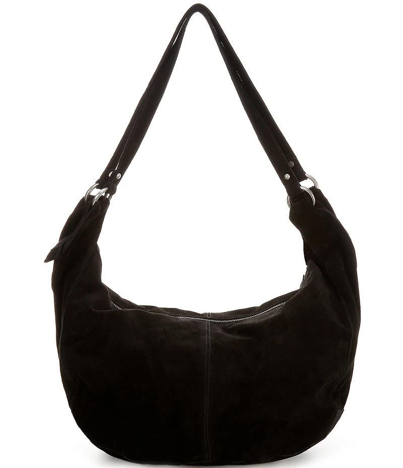 Free People Roma Suede Shoulder Hobo Bag