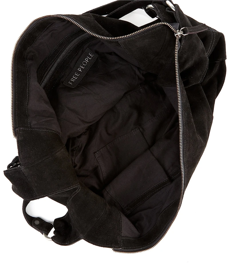 Free People Roma Suede Shoulder Hobo Bag